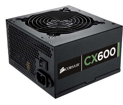 Блок питания 600W Corsair CX600 [CP-9020048-EU], ATX12V V2.3