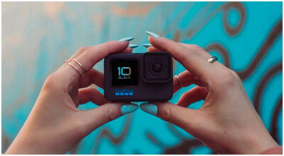 Экшн-камера GoPro HERO10 Black 1x 23Mpix черный