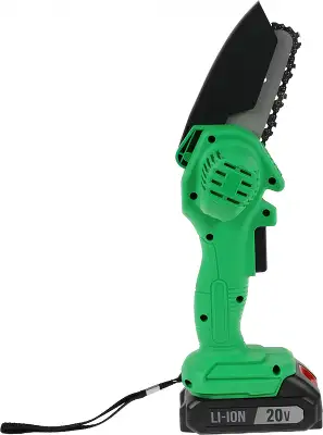 Цепная пила Zitrek GreenSaw 20 аккум. дл.шины:4"(10cm) 1аккум. 2Ач ЗУ (082-1853)