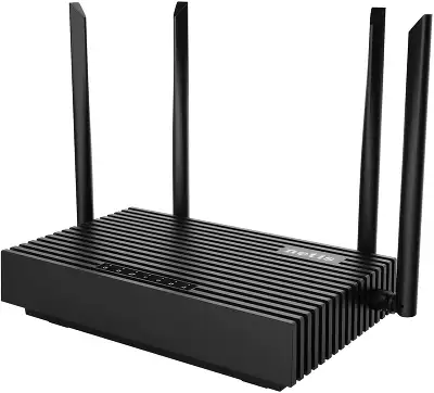 Роутер беспроводной Netis NX32U AX3000 10/100/1000BASE-TX/4G ready черный