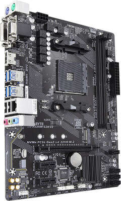 Материнская плата microATX LGAAM4 GIGABYTE GA-A320M-S2H V2