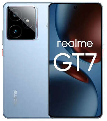 Смартфон realme GT 7T RMX5085 12+256 Синий ледник 6.8