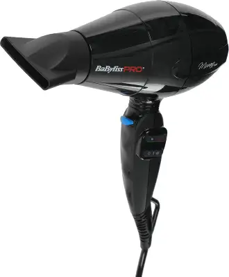 Фен Babyliss Pro Murano Ionic 2000Вт черный (BAB6160INRE)