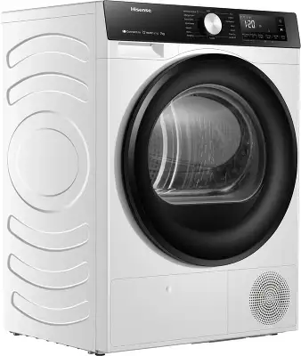 Сушильная машина Hisense DH3S702UWDE пан.англ. кл.энер.:A++ макс.загр.:7кг белый