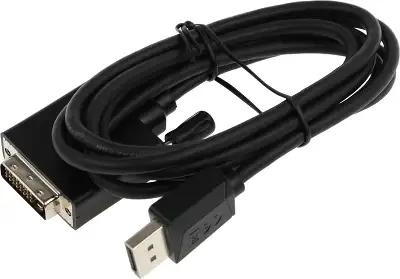 Кабель Hama H-200713 DVI-D Dual Link (m) DisplayPort (m) 1.5м (00200713) черный
