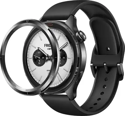 Смарт-часы Xiaomi Watch S4 47мм 1.43" AMOLED корп.черный рем.черный (BHR9195GL)