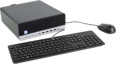 Компьютер HP ProDesk 600 G4 SFF i5 8500/4/1000/WF/BT/Kb+Mouse/DOS,черный (5RM89EA)