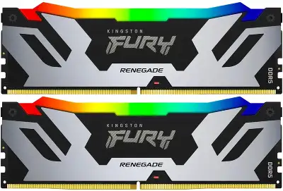 Набор памяти DDR5 DIMM 2x32Gb DDR6400 Kingston FURY Renegade RGB (KF564C32RSAK2-64)