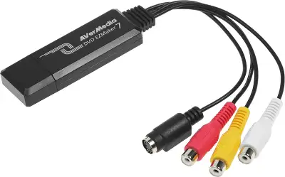 Карта видеозахвата Avermedia DVD EZMaker 7 C039 внешний USB/S-video x1