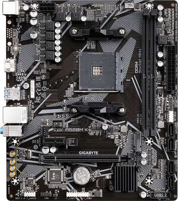 Материнская плата mATX LGAAM4 GIGABYTE A520M K