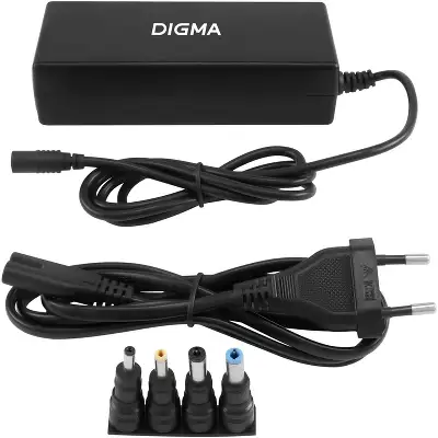 Блок питания Digma DM-A90 автоматический 90W 18.5V-20V 4-коннект. 4.62A от бытовой электросети