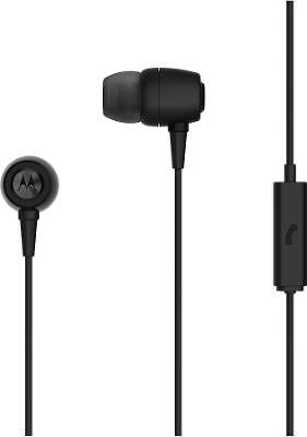 Гарнитура Motorola Earbuds Metal, Black [SH009BK]