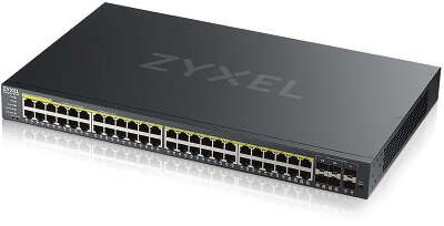 Коммутатор ZYXEL NebulaFlex GS2220-50HP, управляемый