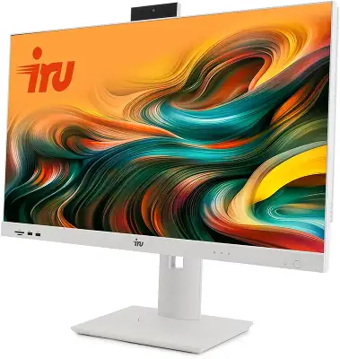 Моноблок IRU Strato 27" QHD i5 1235U (1.3) 16Gb SSD512Gb Iris Xe CR Windows 11 Pro GbitEth WiFi BT 65W Cam белый 2560x1440