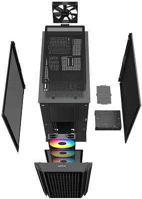 Корпус Deepcool CG540, черный, EATX, Без БП (R-CG540-BKAGE4-G-1)