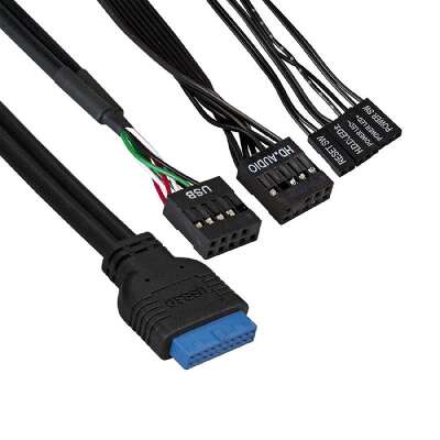 Exegate EX291144RUS Корпус Minitower ExeGate BAA-105U2-01 (mATX, без БП, 2*USB+2*USB3.0, аудио, черный)