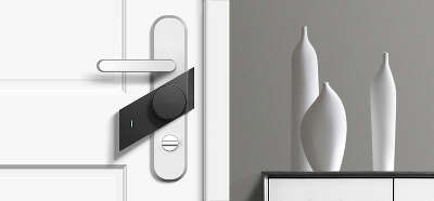 Умная накладка на дверной замок Xiaomi Sherlock Smart lock M1, левая