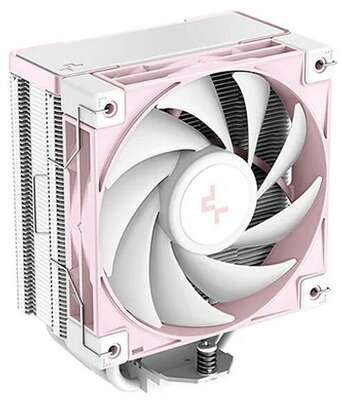 Вентилятор для процессора DEEPCOOL AK400 PINK LIMITED (Soc-1700/1200/1851/AM4/AM5, Al+Cu, PWM 1850rpm, 29 dB, 120mm, 4 pin, 220Wt) (R-AK400-WPNPMN-G)