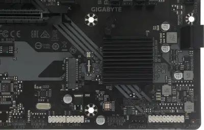 Материнская плата Gigabyte B760M DS3H DDR4 Soc-1700 Intel B760 4xDDR4 mATX AC`97 8ch(7.1) 2.5Gg RAID+VGA+HDMI+DP