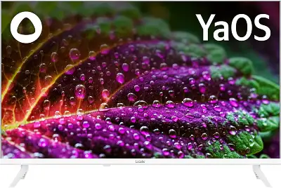 Телевизор LED BBK 32" 32LEX-7241/TS2C (W) Яндекс.ТВ Frameless белый HD 60Hz DVB-T2 DVB-C DVB-S2 USB WiFi Smart TV (RUS)