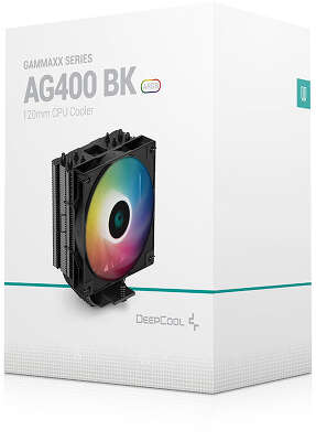 Кулер для процессора DeepCool AG400 BK ARGB