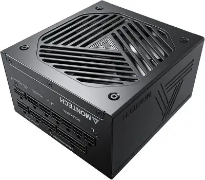 Блок питания Montech ATX 1000W TITAN GOLD Gen.5 80+ gold (20+4pin) APFC 135mm fan 12xSATA Cab Manag RTL