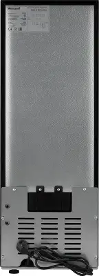 Винный шкаф Weissgauff WWCI-16 DB DualZone 1-нокамерн. черный глянц. (438723)