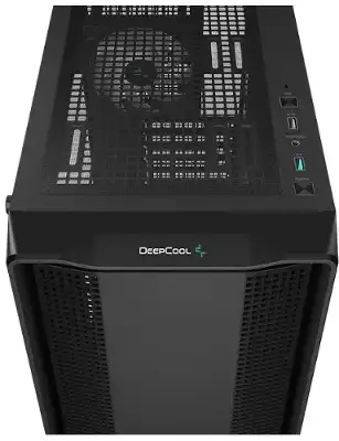 Корпус Deepcool CC560 ARGB черный без БП ATX 2x120mm 4x140mm 1xUSB2.0 1xUSB3.0 audio bott PSU