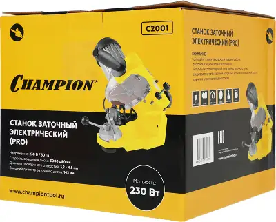 Станок заточной Champion C2001 230W