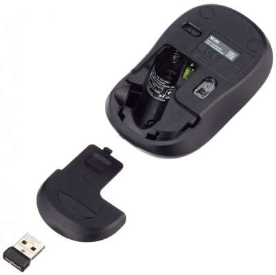 Мышь беспроводная Logitech M185 Red красная, оптическая, 1000dpi, 2.4GHz