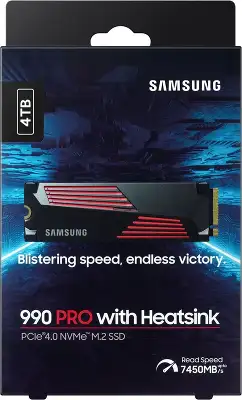 Накопитель SSD M.2 2280 4TB 990 PRO MZ-V9P4T0CW SAMSUNG