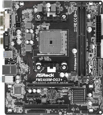 Мат. плата ASRock FM2A68M-DG3+