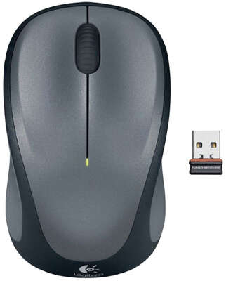 Мышь беспроводная Logitech Wireless Mouse M235 Grey USB (910-002692)