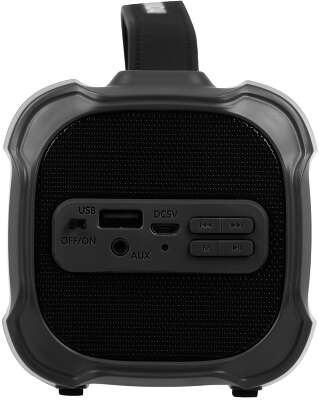 Колонка порт. Hyundai H-PAC440 черный 9W 1.0 BT/3.5Jack/USB 10м 1500mAh