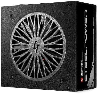Блок питания Chieftec ATX 750W SteelPower BDK-750FC 80+ bronze 24pin APFC 120mm fan 6xSATA Cab Manag RTL