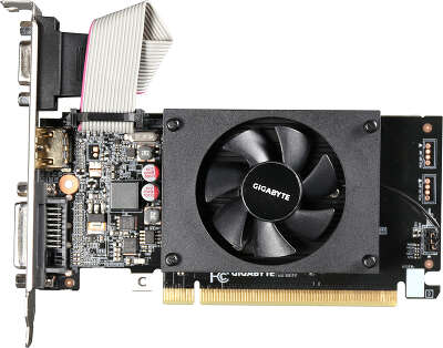Видеокарта GIGABYTE NVIDIA nVidia GeForce GT710 2Gb DDR3 PCI-E VGA, DVI, HDMI