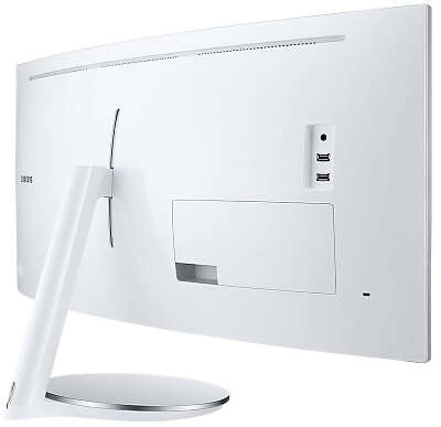 Монитор 34" Samsung CJ79 LC34J791WTRXEN VA 3440x1440 HDMI, DP, USB-Hub белый