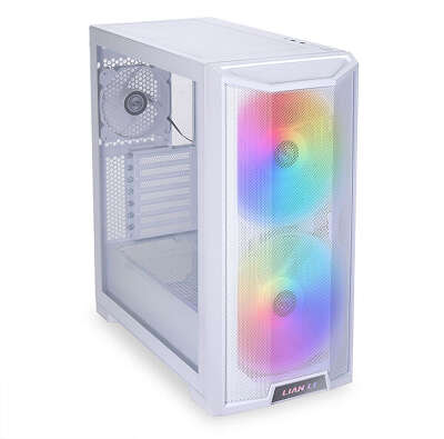 Корпус LIAN-LI Lancool 215, белый, ATX, Без БП (G99.LAN215W.00)