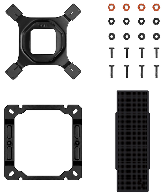 Кулер для процессора DEEPCOOL AK400 G2 LGA1851/1700/1200/115X/AM5/AM4 (12шт/кор, TDP 220W, PWM, Fan 120mm, 4 тепл. Трубки, Wood-grain top cover, черный) RET (R-AK400G2-BKNNMN-GJD)