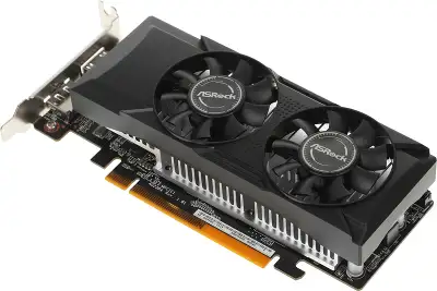 Видеокарта Asrock PCI-E 3.0 RX550 LP 4G AMD Radeon RX 550 4Gb 128bit ...