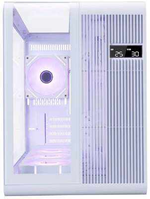 1STPLAYER RT6 ARGB White / mATX / 4x120mm ARGB fans / RT6-WH-3FC7R-W-1FC7-W