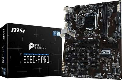 Материнская плата ATX LGA1151 MSI B360-F PRO