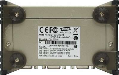 Переключатель консоли (KVM) ATEN (CS1732B-A7-G) 2 Port USB2.0 KVMP Switch with OSD (775060)