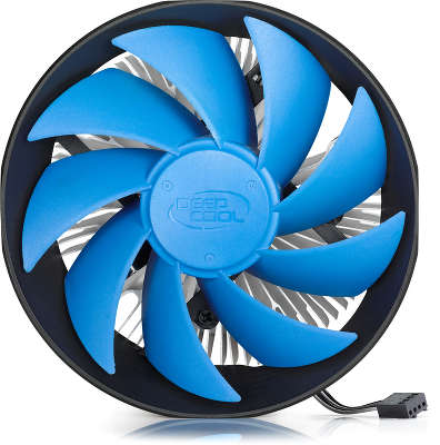 Кулер для процессора Deepcool GAMMA ARCHER PRO Soc-1150/1155/AM3+/FM1/FM2 4pin 17-21dB Al+Cu 110W 315g скоба