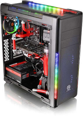 Корпус Thermaltake Versa C21 RGB черный без БП ATX 5x120mm 2xUSB2.0 1xUSB3.0