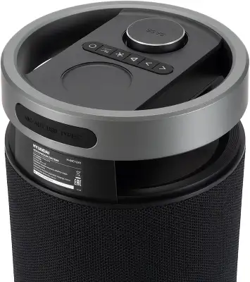 Минисистема Hyundai Select H-MC1241 черный 90Вт USB BT