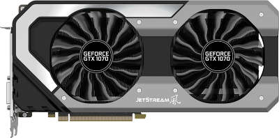 Видеокарта Palit PCI-E PA-GTX1070 SUPER JETSTREAM 8G nVidia GeForce GTX 1070 8192Mb 256bit GDDR5