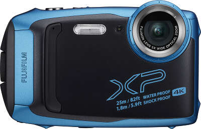 Цифровая фотокамера FujiFilm FinePix XP140 Sky Blue, влагозащищённая
