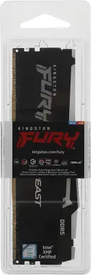 Память DDR5 8GB 5600MHz Kingston KF556C40BBA-8 Fury Beast RGB RTL Gaming PC5-44800 CL40 DIMM 288-pin 1.25В single rank с радиатором Ret