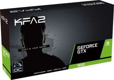 Видеокарта KFA2 NVIDIA nVidia GeForce GTX1660 6Gb DDR5 PCI-E DVI, HDMI, DP